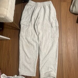 Aritzia Cargo Gray Joggers